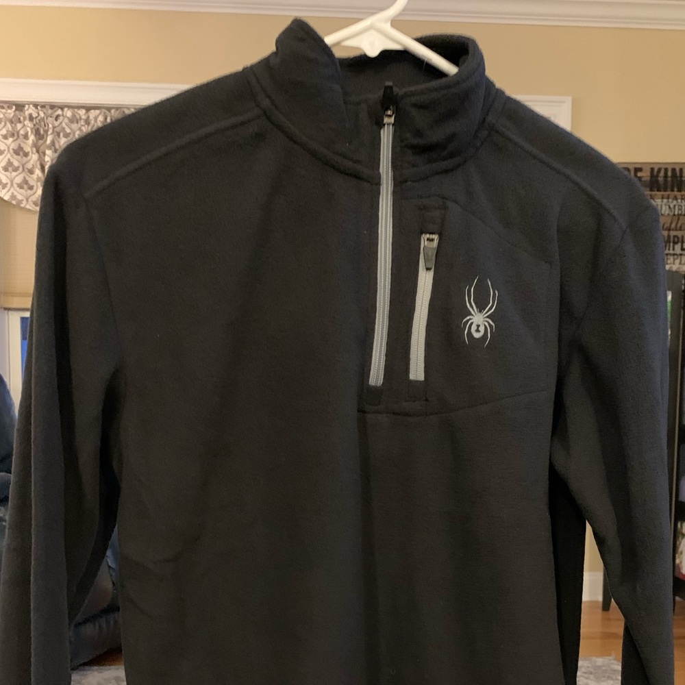 Black Spyder Black Fleece Boys